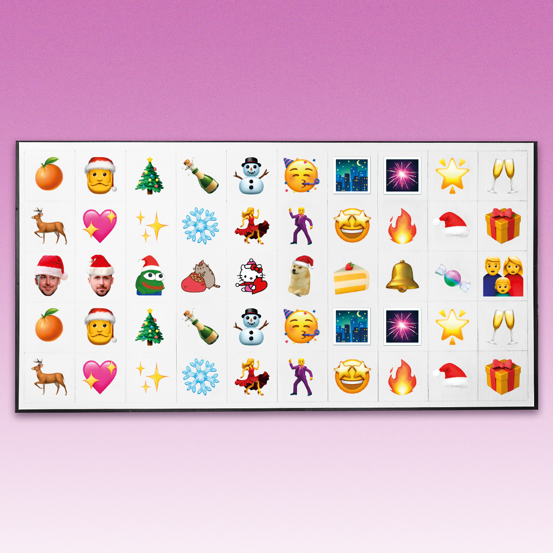 Новогодний стикерпак размер M